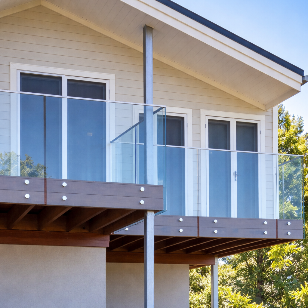 Balustrade Glass (fixed by standoffs) Image