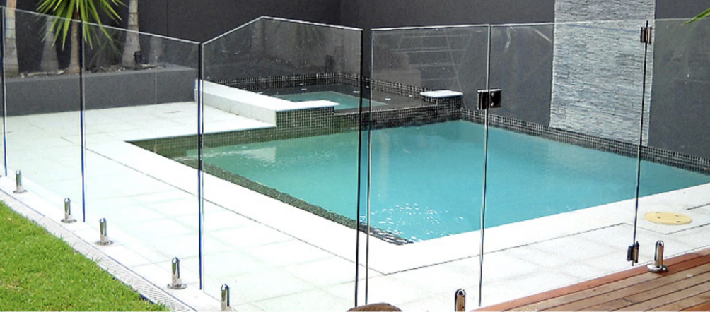 Pool Fencing Raked Panel Image