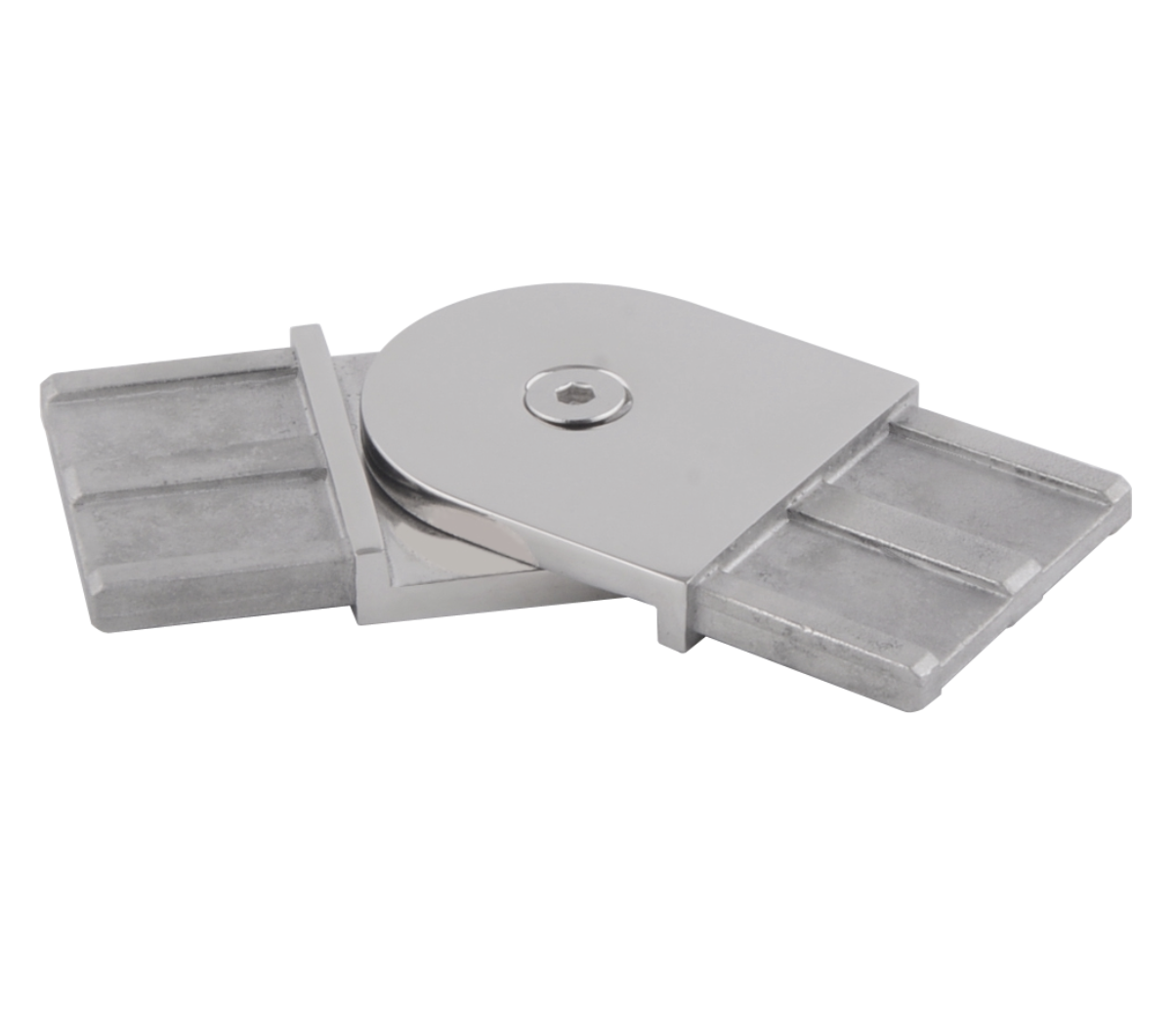 50x10mm Handrail Horizontal Adjustable Connector